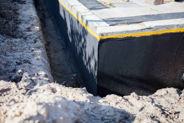 Professional Waterproofing technician working in La Grange Park, IL